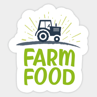 Farm Food Sticker